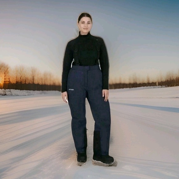 Ski-Doo Pants - Ski-Doo Vasa Highpants Women's Dark Navy Size S Snow Bib for Snowmobile